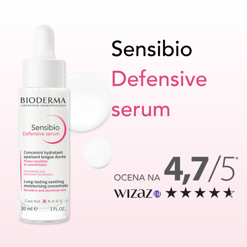 Sensibio Defensive serum - ocena 4,7/5 na wizaz.pl