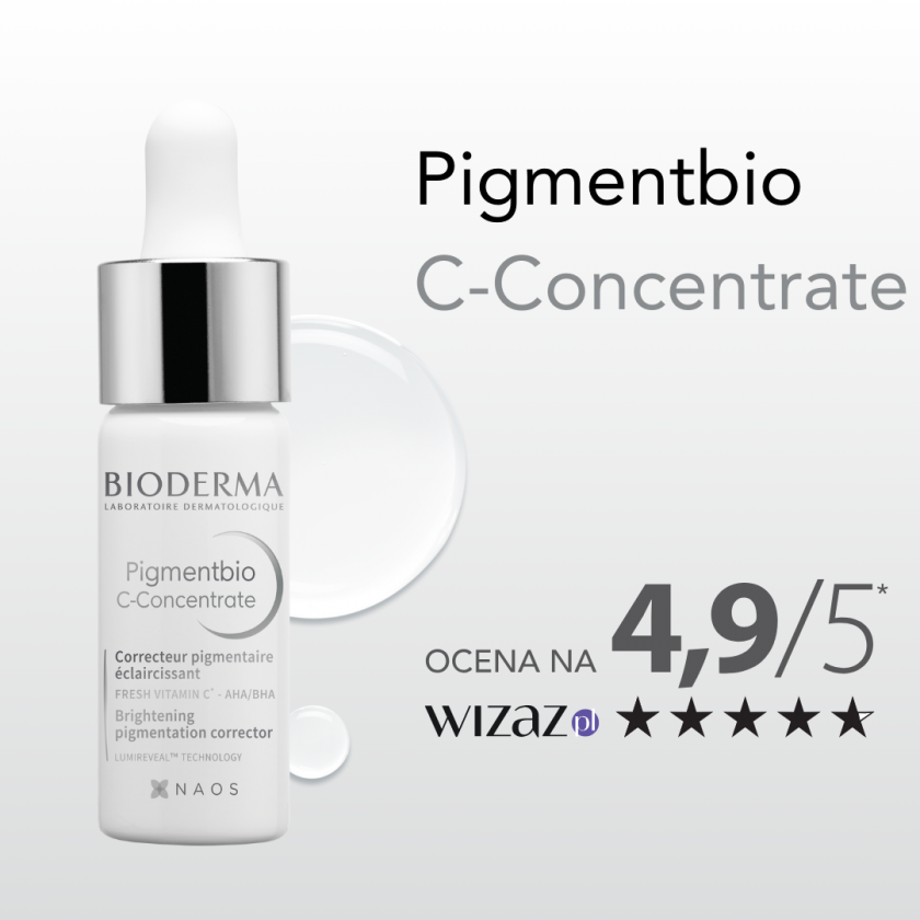 Pigmentbio C-Concentrate - ocena 4,9/5 na wizaz.pl