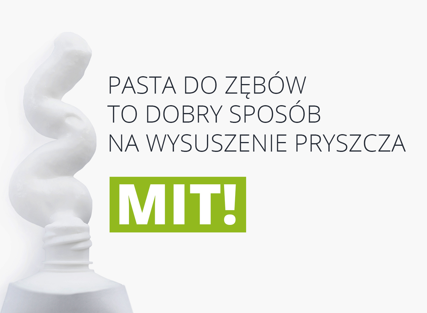 #HejSebium! Hit czy mit? #3 Pasta do zębów to dobry sposób na wysuszenie pryszcza