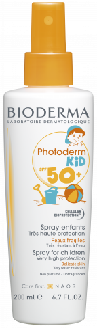 BIODERMA zdjecie produktu, Photoderm KID Spray SPF 50+ 200ml, ochronny spray dla dzieci