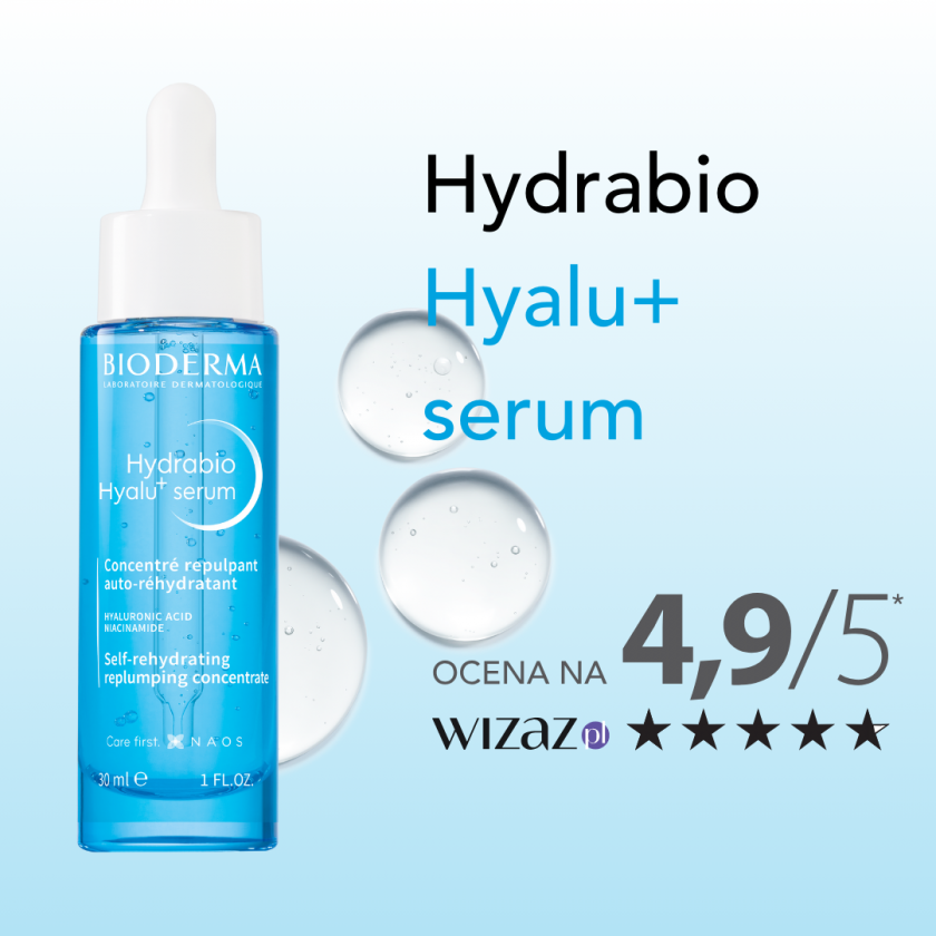 Hydrabio Hyalu+ serum - ocena 4,9/5 na wizaz.pl