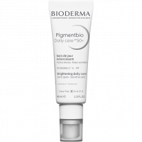 Krem rozjaśniający dla skóry z przebarwieniami SPF 50+ - Pigmentbio Daily care SPF 50+