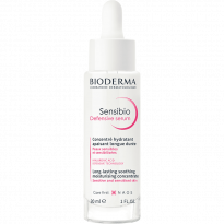 Łagodzące serum nawilżające spowalniające oznaki przedwczesnego starzenia się skóry - Sensibio Defensive serum