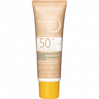 Kryjący fluid mineralny z filtrem SPF 50+ - Photoderm COVER Touch MINERAL SPF 50+ jasny