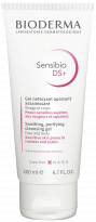 Bioderma Sensibio DS+ Gel nettoyant 200ml, Delikatny żel oczyszczający przeciw łojotokowemu zapaleniu skóry dla skóry wrażliwej