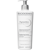 Rozjaśniający żel oczyszczający z peelingującymi drobinkami dla skóry z przebarwieniami - Pigmentbio Foaming cream