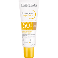 Ultralekki fluid ochronny dla skóry normalnej SPF 50+ - Photoderm Aquafluide SPF 50+ ciemny