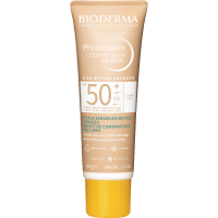 Kryjący fluid mineralny z filtrem SPF 50+ - Photoderm COVER Touch MINERAL SPF 50+ jasny