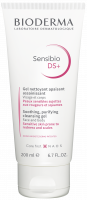 Bioderma Sensibio DS+ Gel nettoyant 200ml, Delikatny żel oczyszczający przeciw łojotokowemu zapaleniu skóry dla skóry wrażliwej