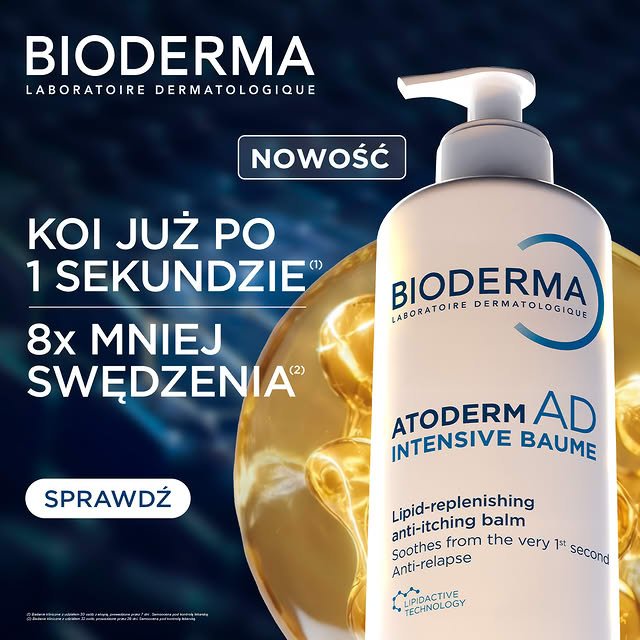 Atoderm AD Intensive Baume koi już po 1 sekundzie