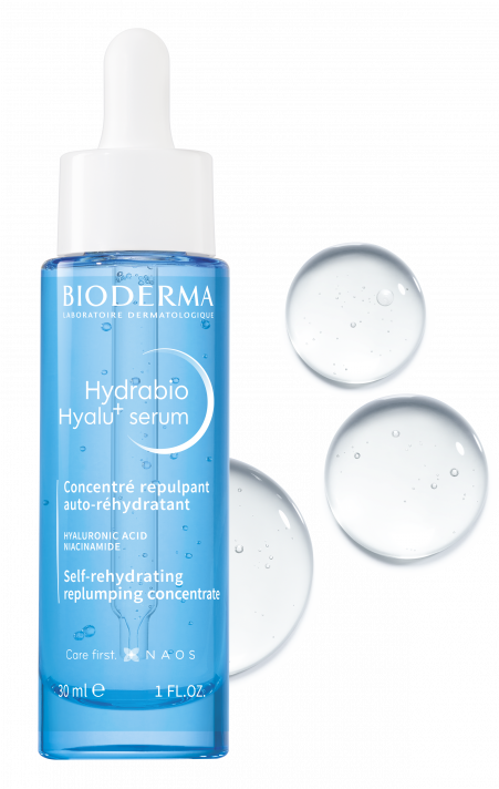 Nawilżające serum do twarzy, nadające skórze jędrność - Hydrabio Hyalu+ serum