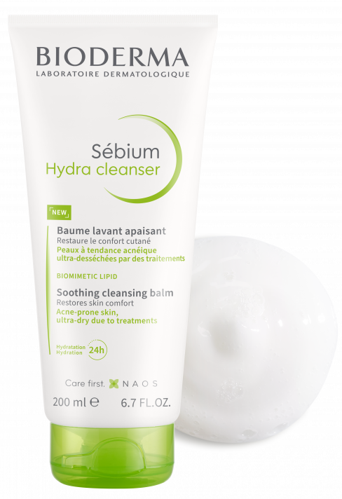 Oczyszczająca emulsja, przywracająca komfort przy kuracjach oczyszczających - Sébium Hydra cleanser