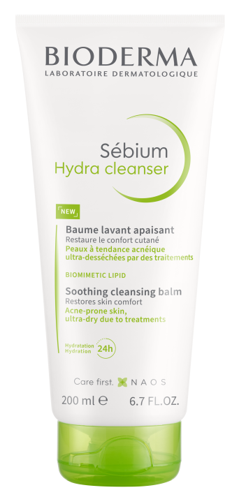 Oczyszczająca emulsja, przywracająca komfort przy kuracjach oczyszczających - Sébium Hydra cleanser