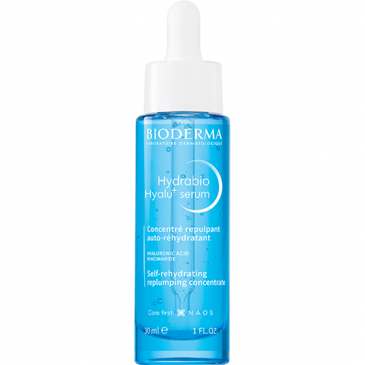 Nawilżające serum przeciwzmarszczkowe, nadające skórze jędrność - Hydrabio Hyalu+ serum