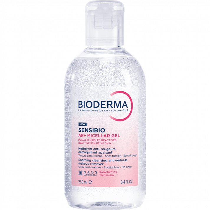 Oczyszczający żel micelarny - koi i redukuje zaczerwienienia - SENSIBIO AR+ MICELLAR GEL