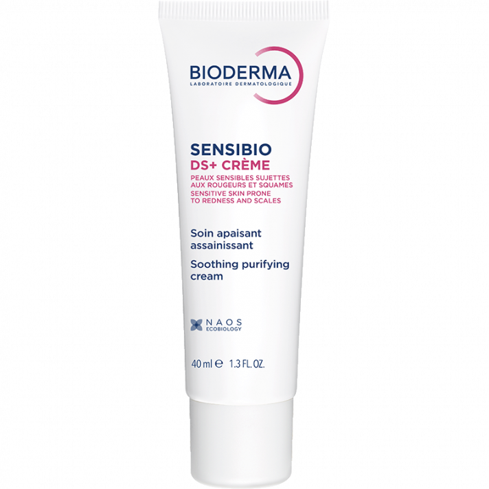 Krem przeciw podrażnieniom zmiękczający i wygładzający naskórek - Sensibio DS+ crème