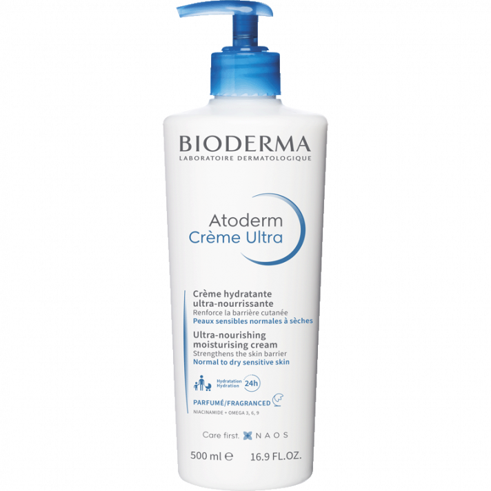 Ultranawilżający i wzmacniający krem - Atoderm Crème Ultra Perfumed
