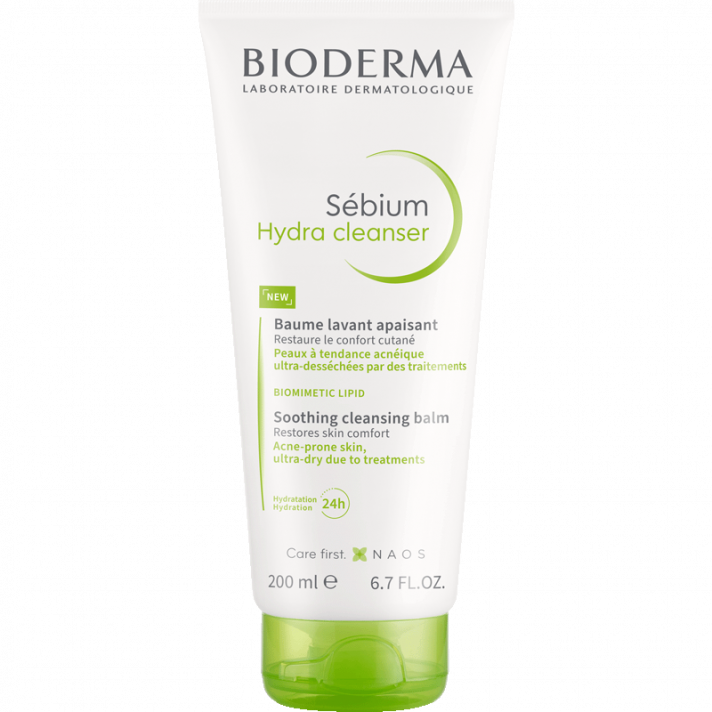 Oczyszczająca emulsja, przywracająca komfort przy kuracjach oczyszczających - Sébium Hydra cleanser