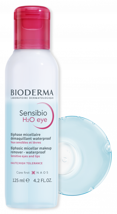 Dwufazowa woda micelarna do demakijażu oczu i ust - Sensibio H2O eye