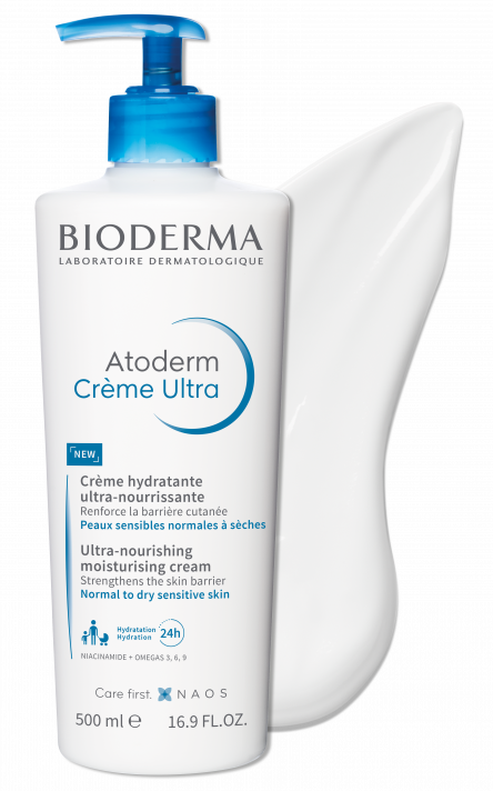Krem nawilżający do twarzy i ciała Atoderm Crème Ultra. Skóra sucha i wrażliwa