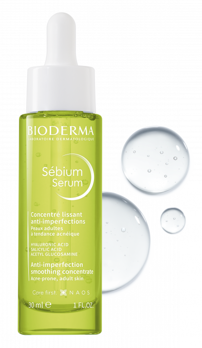 Wygładzające serum na trądzik dla dorosłych. Działa na pierwsze oznaki starzenia - Sébium Serum